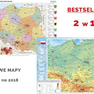 dwustronna mapa Polski